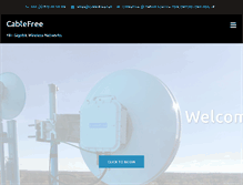 Tablet Screenshot of cablefree.net